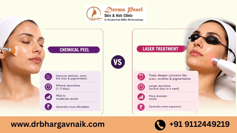 Chemical peel VS LaserTreatment